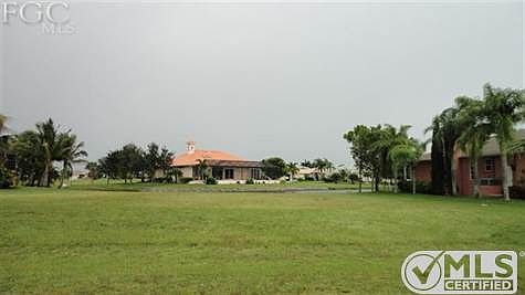 View of lot from road.