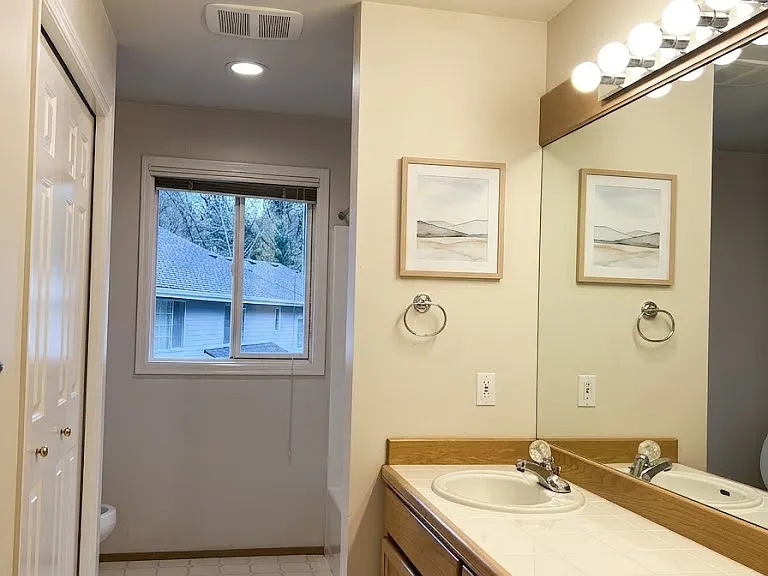 Second bathroom upstairs