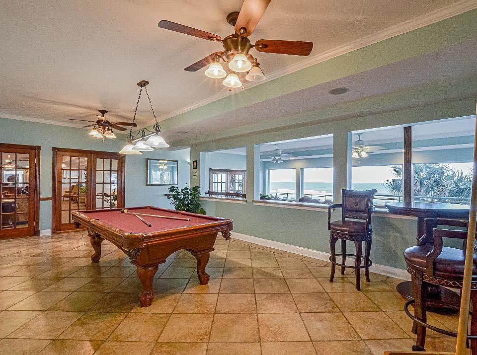 Clubhouse and pool table