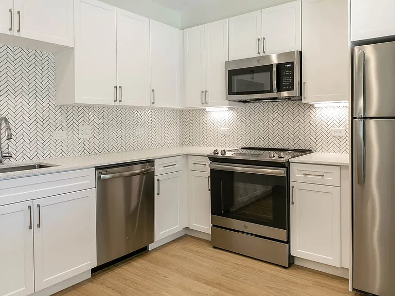 Kitchen with Stainless Steel Appliances