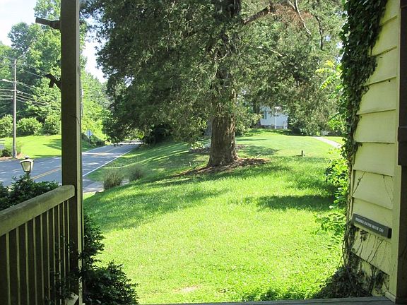 View from front porch.