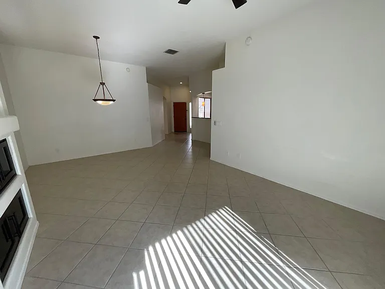 Great room view from patio entry