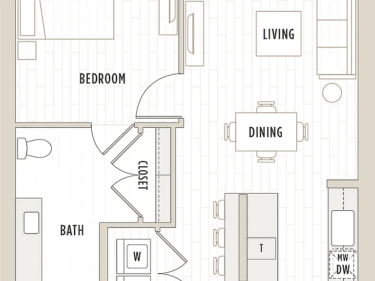 A4.2 | 1 Bed 1 Bath A4.2 | 1 Bed 1 Bath