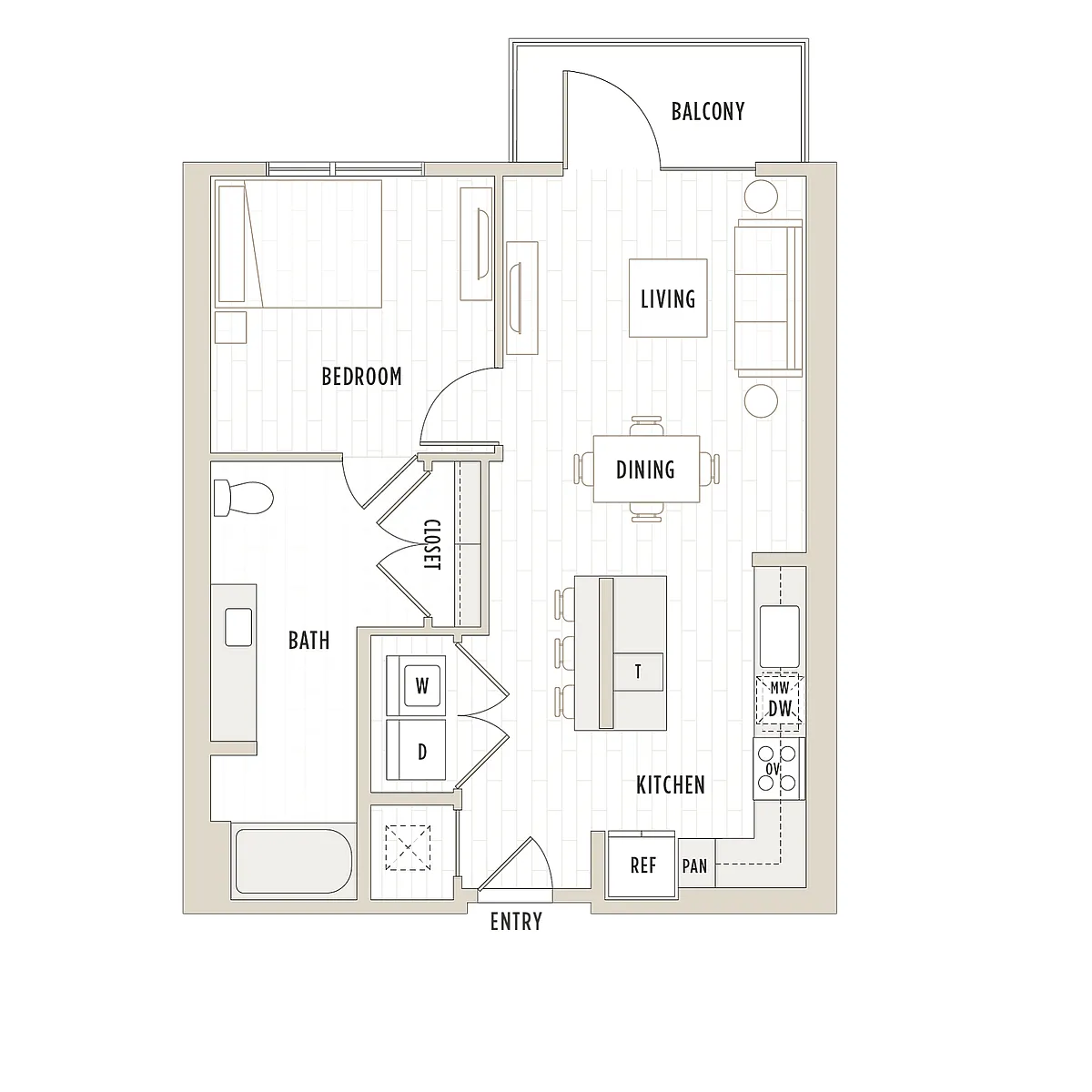 Floor plan A42