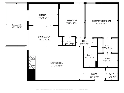 Floor plan 2Bedrooms