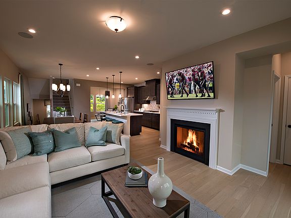 Ashlar floorplan at Brickyard Townhomes in Raleigh.