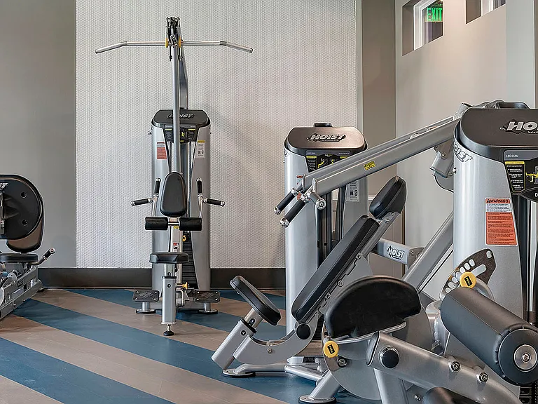 Experience state-of-the-art equipment at our upscale fitness center.