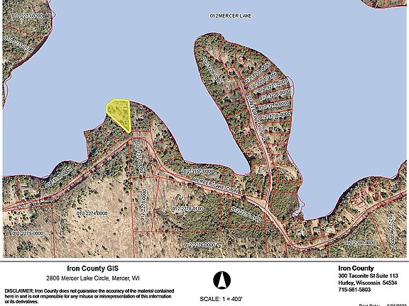 Location highlighted yellow