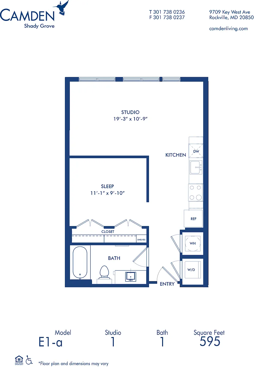 Floor plan E1-A