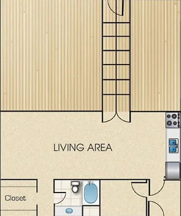 Mitchell Lofts- Garden Loft Unit Mitchell Lofts- Garden Loft Unit