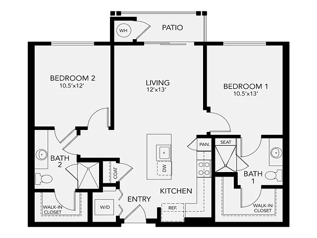 Floor plan B1c