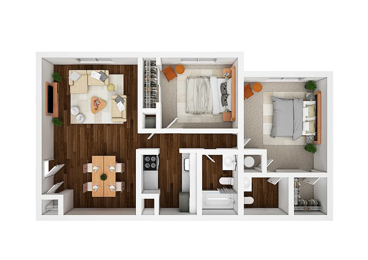 Floor plan B1