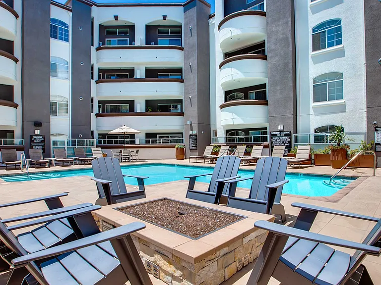 Enjoy our pool, spa or sundeck