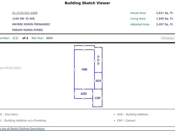 1240 NW 33rd Ave, Miami, FL 33125