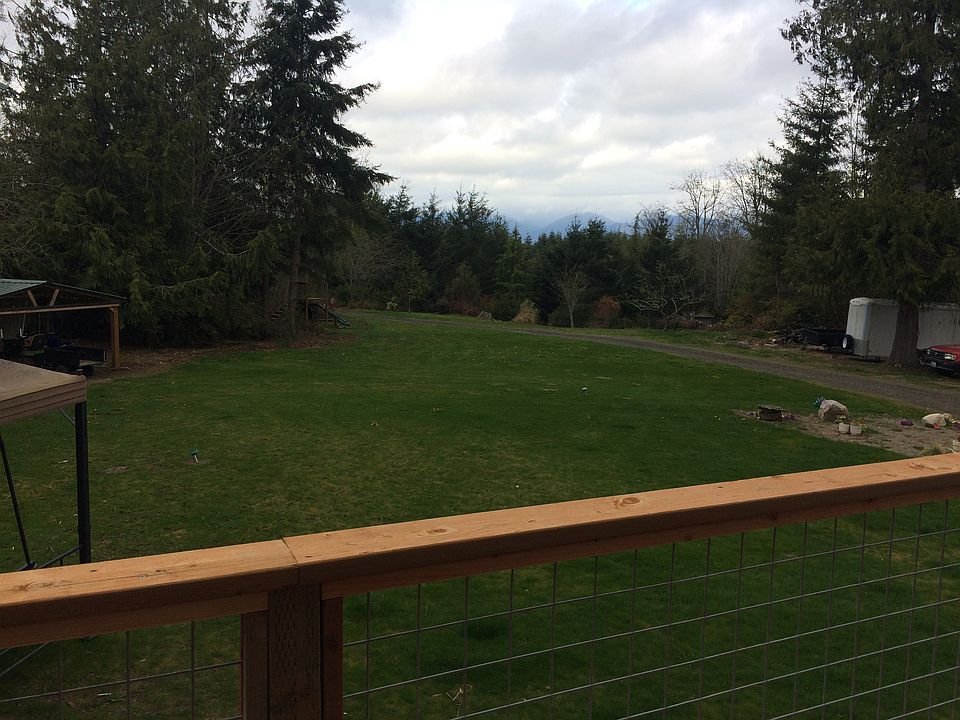 full mountain view from deck