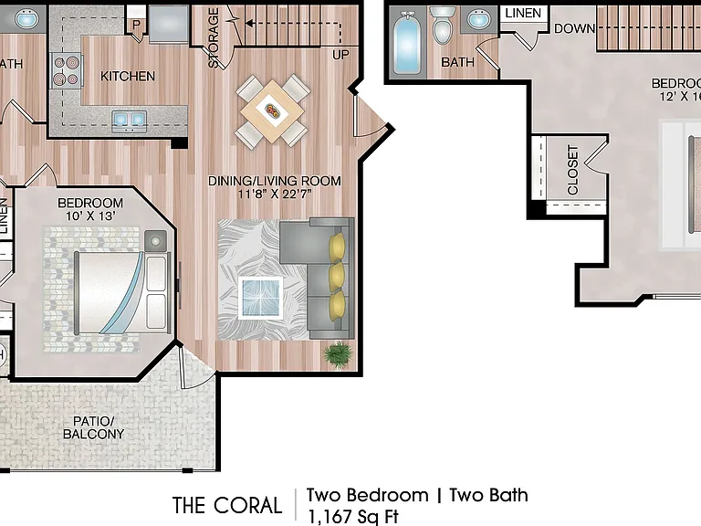 1167 Square Feet 1167 Square Feet