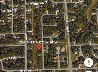 W Taggard Rd LOT 43, North Pt, FL 34288