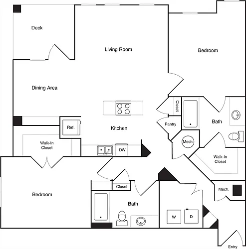 Floor plan Silverton