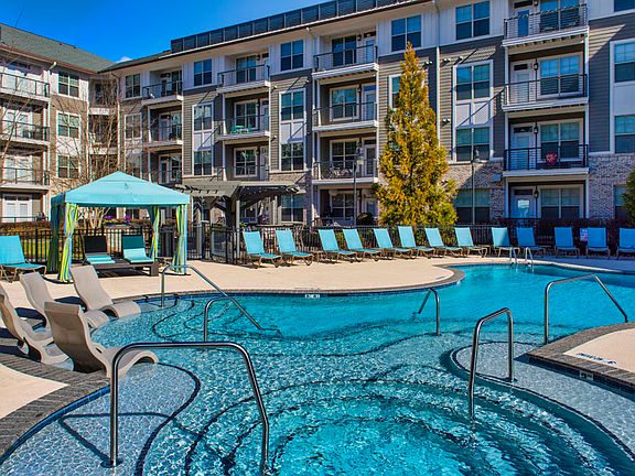 Grecian-style Saltwater Pool with Expansive Sundeck