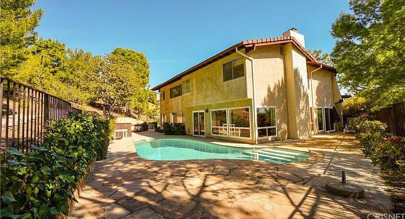 Private back and side yard. Large entertaining areas and pool.