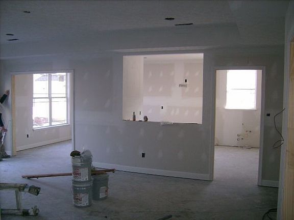 Family Room opens to Kitchen