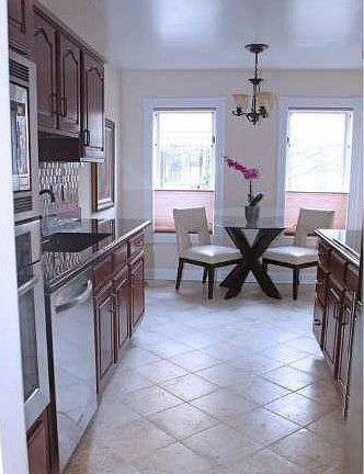 Kitchen with breakfast nook