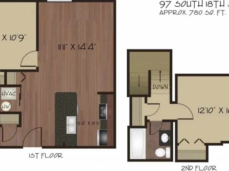 *Square footage is approximate. *Square footage is approximate.