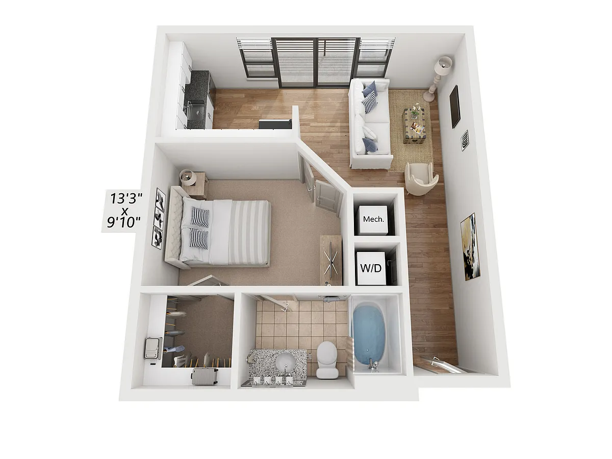 Floor plan The Reedy Deluxe