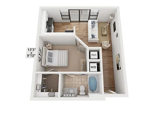 Floor plan The Reedy Deluxe