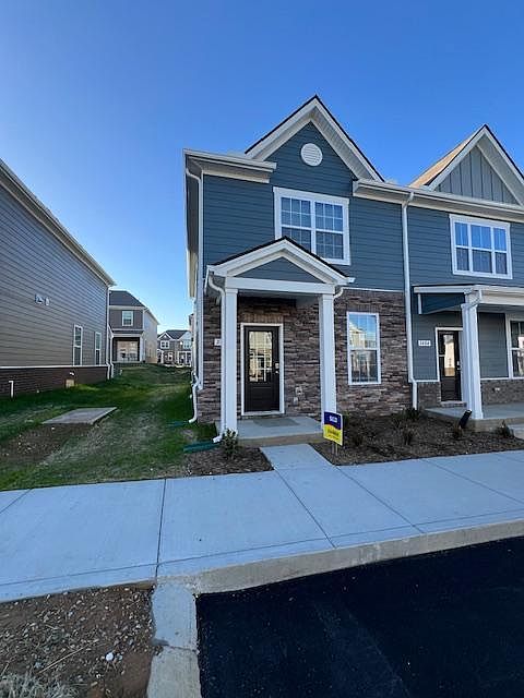 Brand new end unit - Keyless front door. Parking in front of unit.