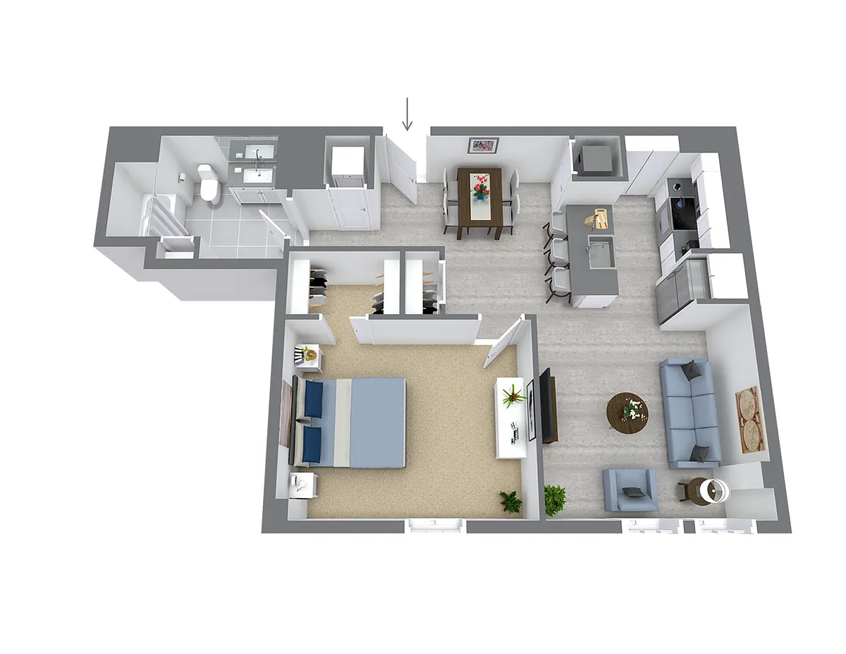 Floor plan B4