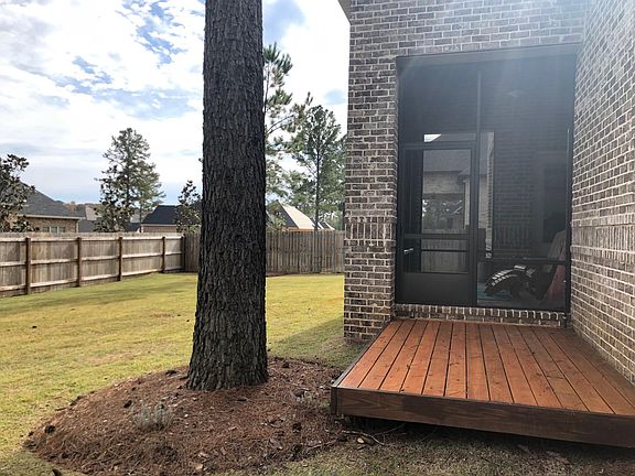 Small grill patio with gas hookup