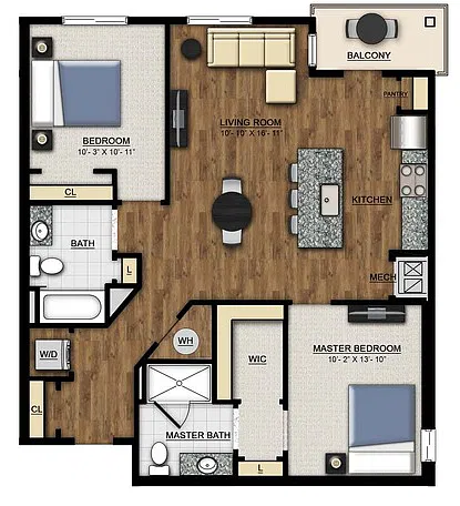 Floor plan F2