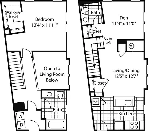 Floor plan Wright