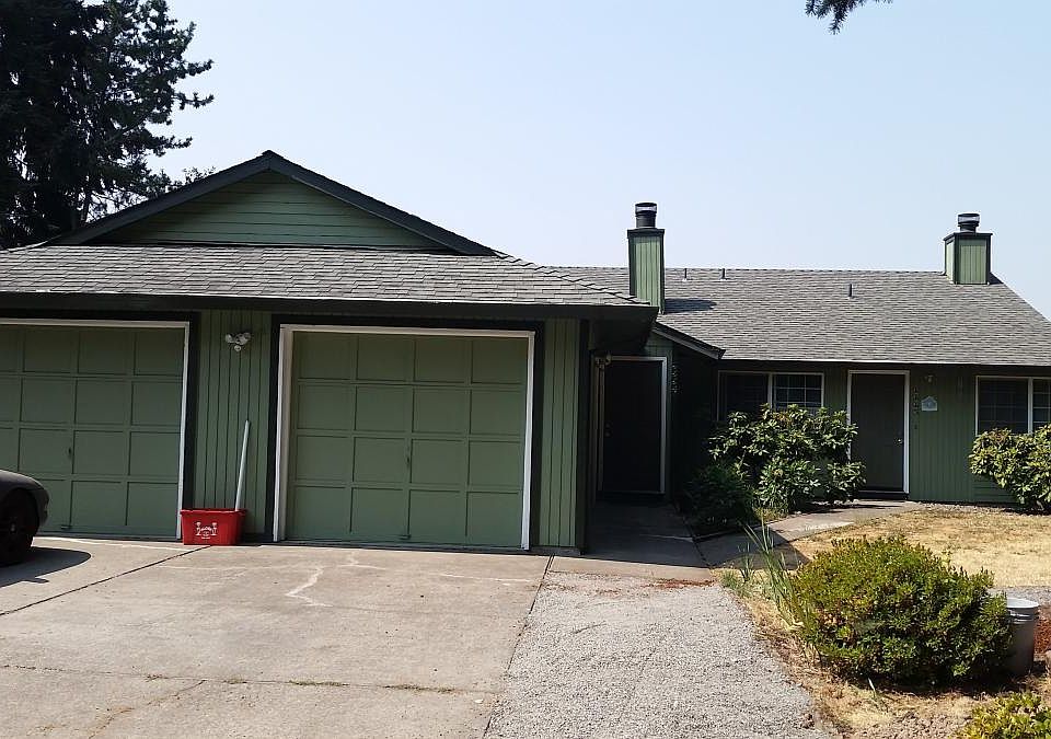 Front of the duplex.