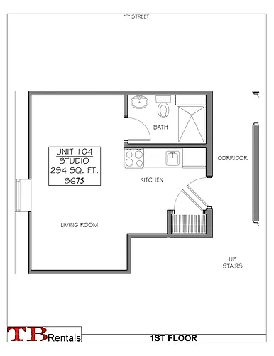Floor plan 104