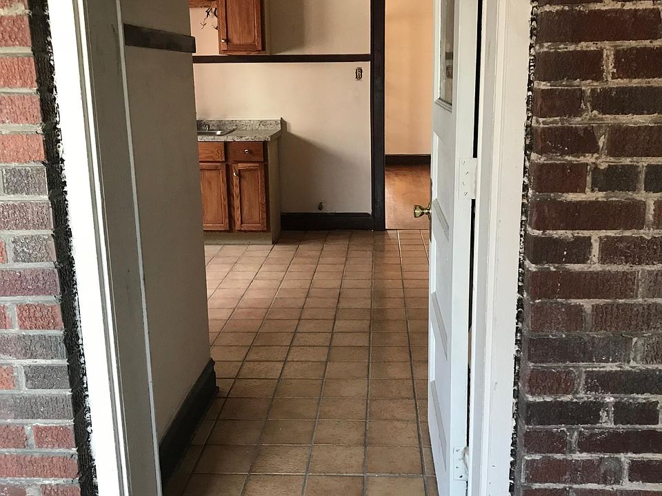 View of kitchen from back porch