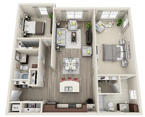 Floor plan B4