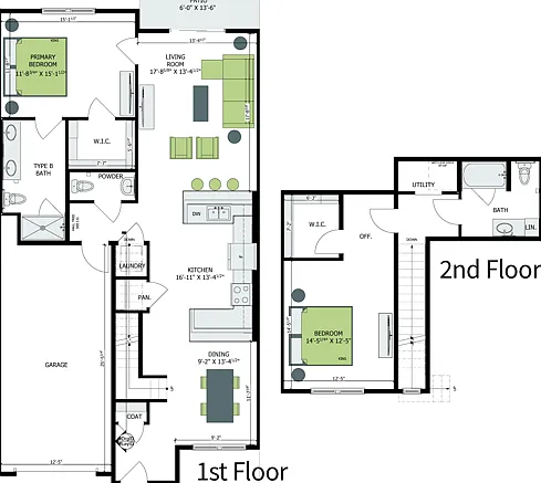 Two Bedroom | Two Bathroom Townhome Two Bedroom | Two Bathroom Townhome