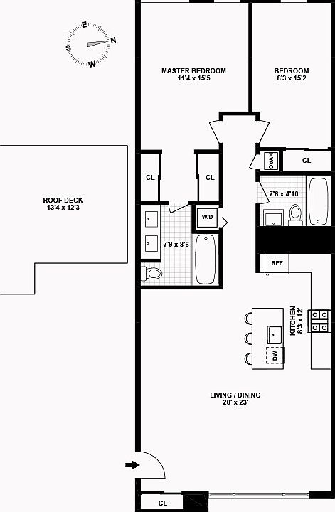 1st image of 404 Bond St APT 2