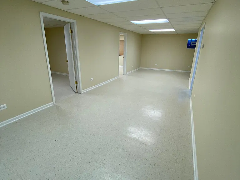 Finished walk out basement