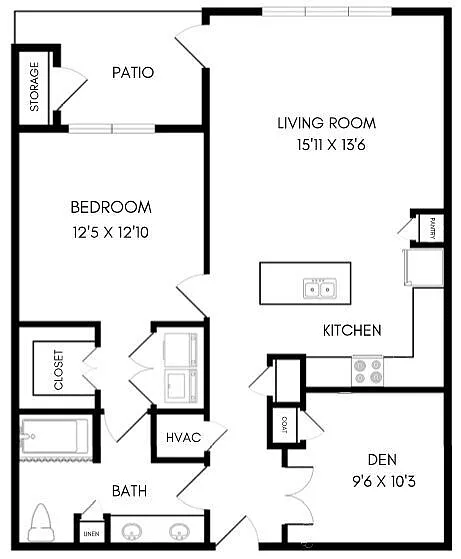 Floor plan B15