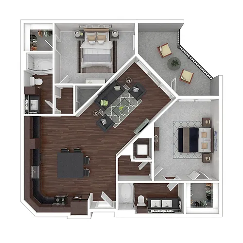 Floor plan B2