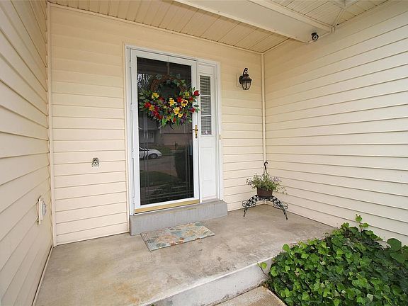Nice sized covered porch to welcome your guests.