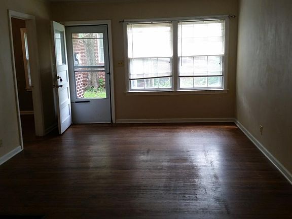 nice size living room hardwood floors