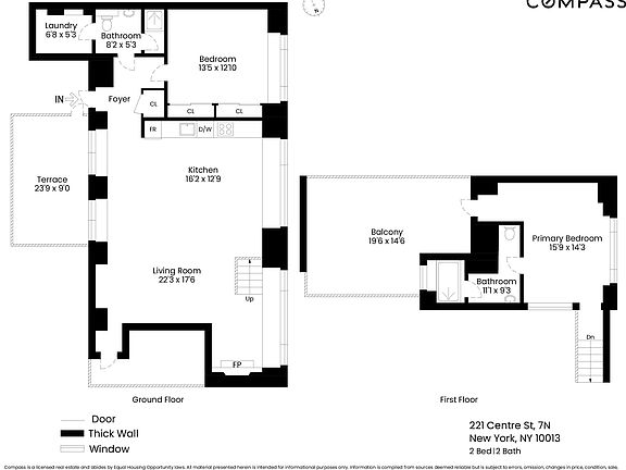 2nd image of 161 Grand St Unit Phb