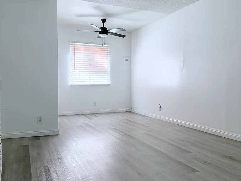 Living area over looking the dining area