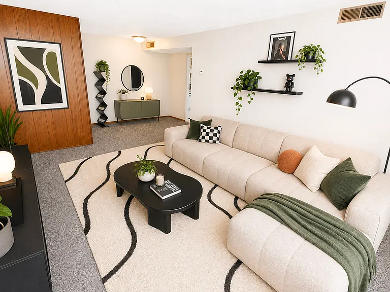 1-Bedroom (Staged) - Unit 206