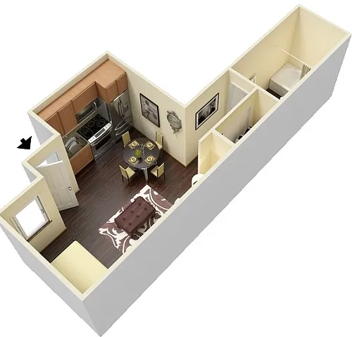 Floor plan EFF1-UG