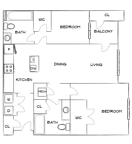 Floor plan Design 2A O